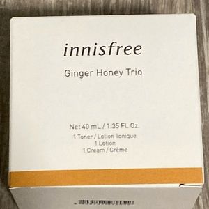 3/$30 NIB innisfree Ginger Honey Trio!